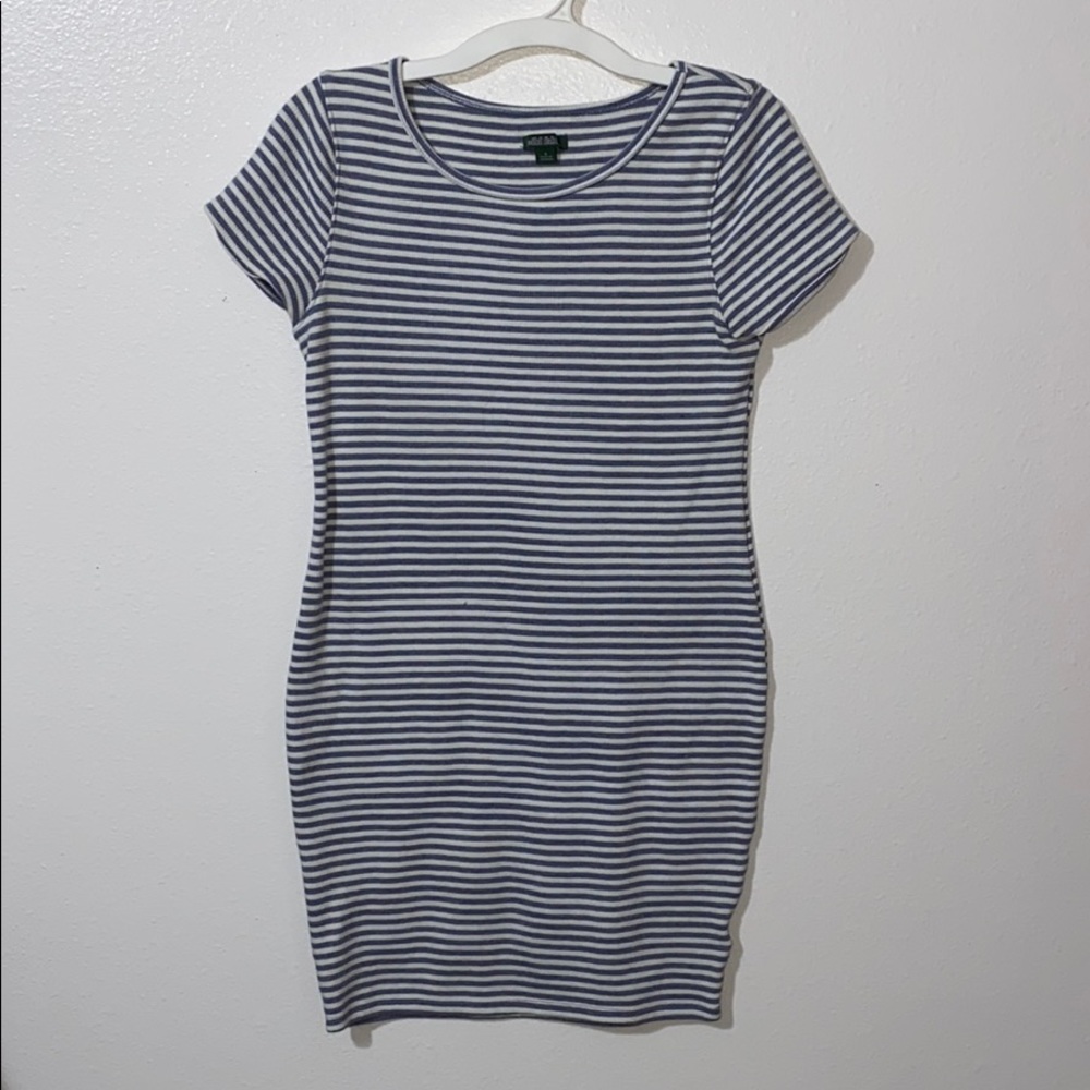 Striped T-Shirt Dress